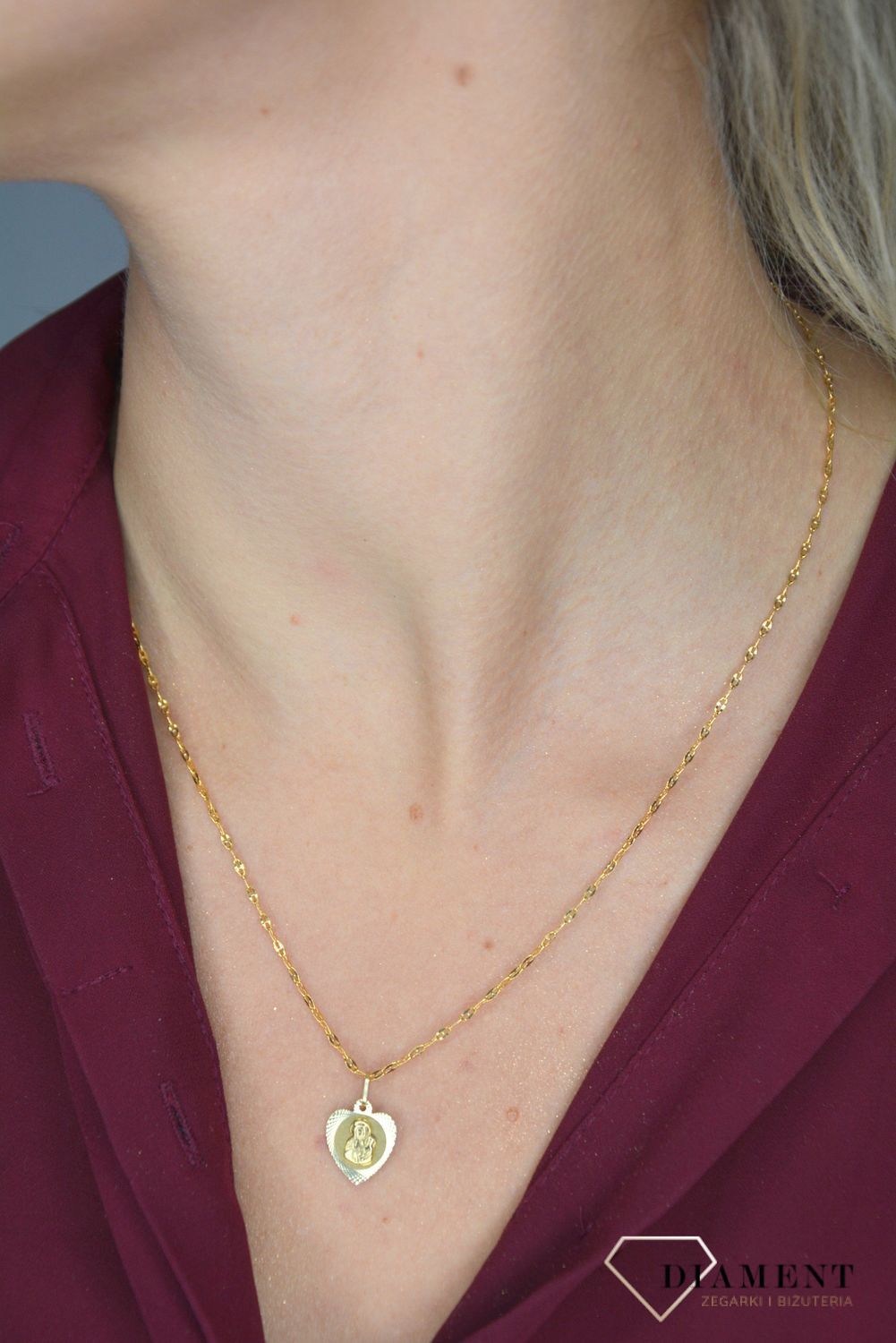 Złoty łańcuszek 585 gucci 2 mm DIA-LAN-1229-585 2mm ✅ Złoty łańcuszek o delikatnym splocie gucci o niewielkich oczkach ✅.jpg